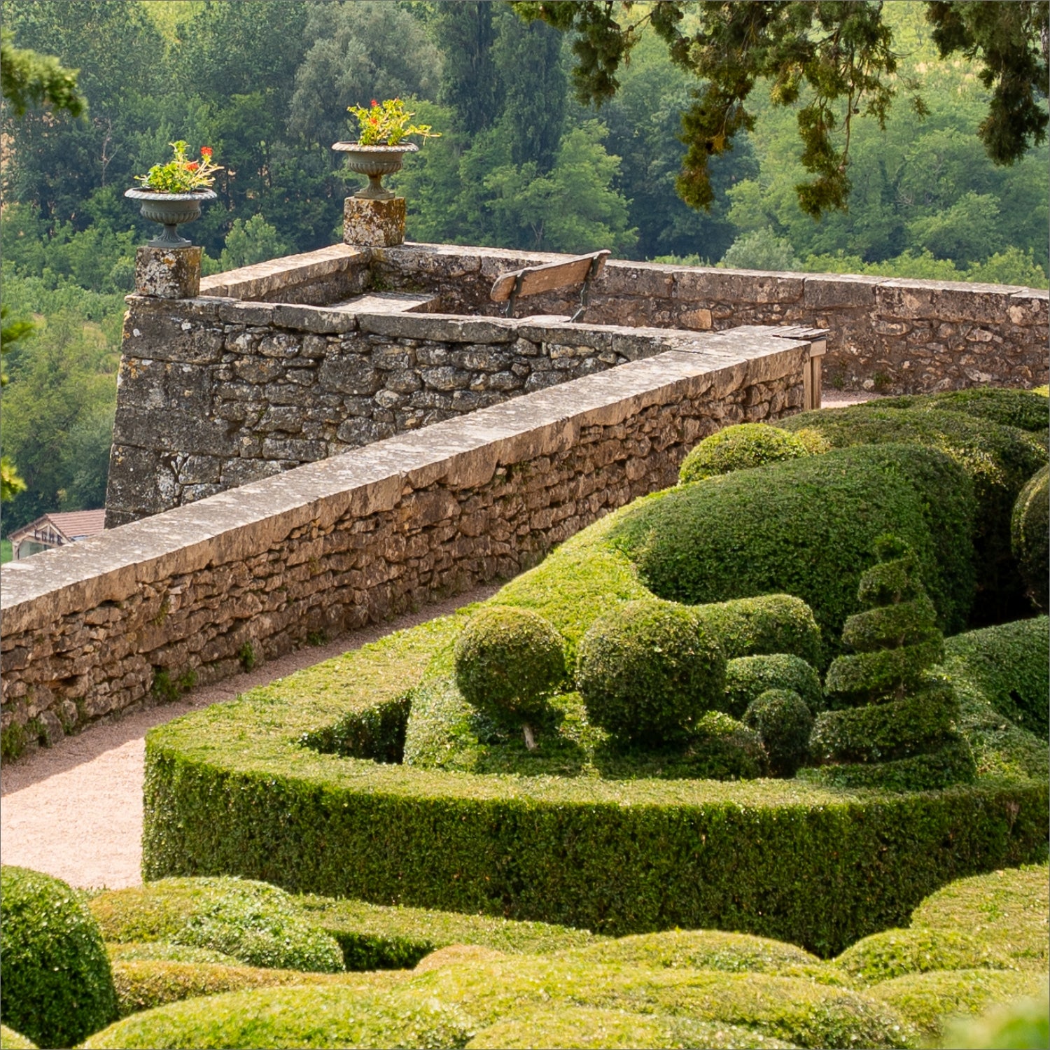 Marque-page "Jardins de Marqueyssac"