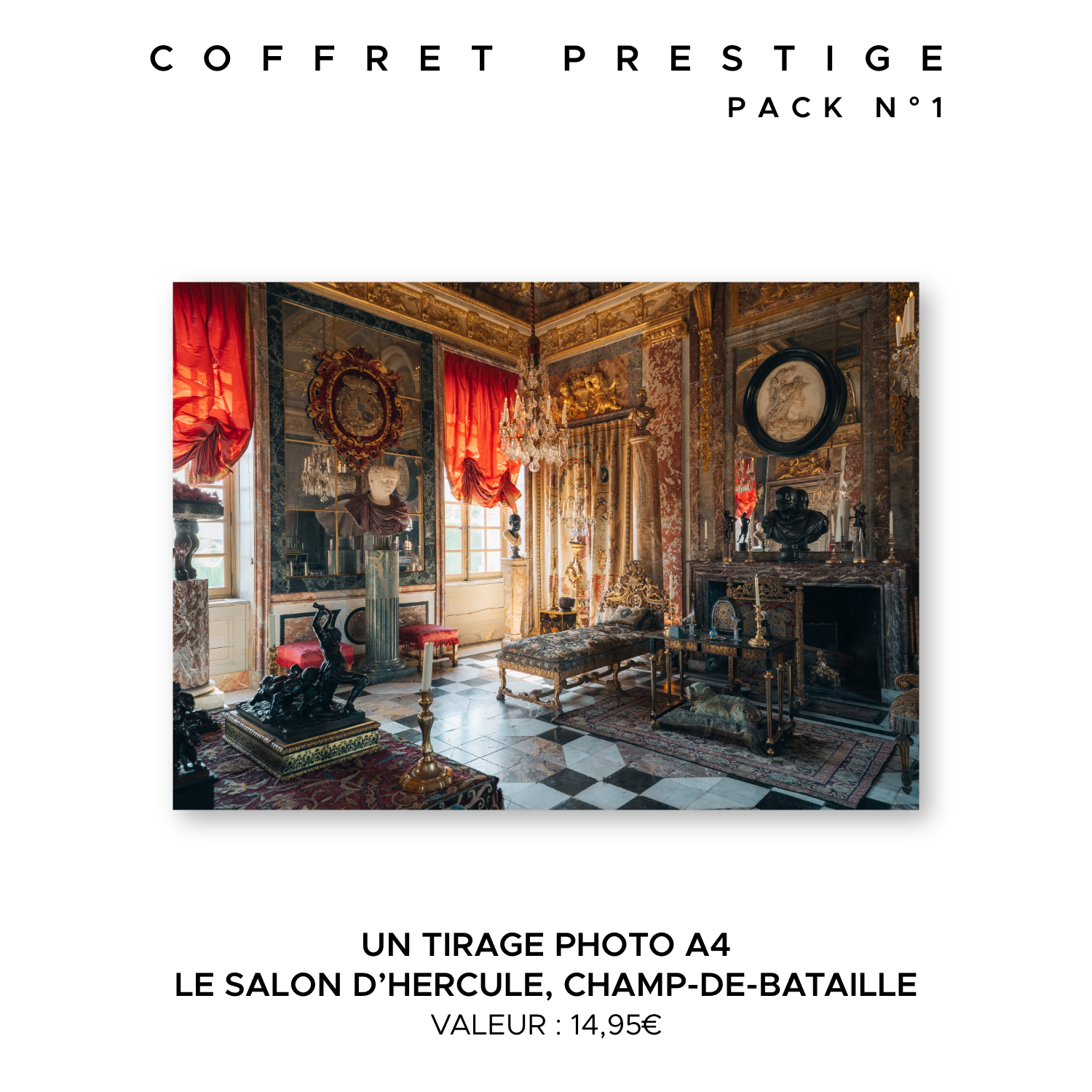 Coffret prestige : Mon livre photo "À la découverte du patrimoine"