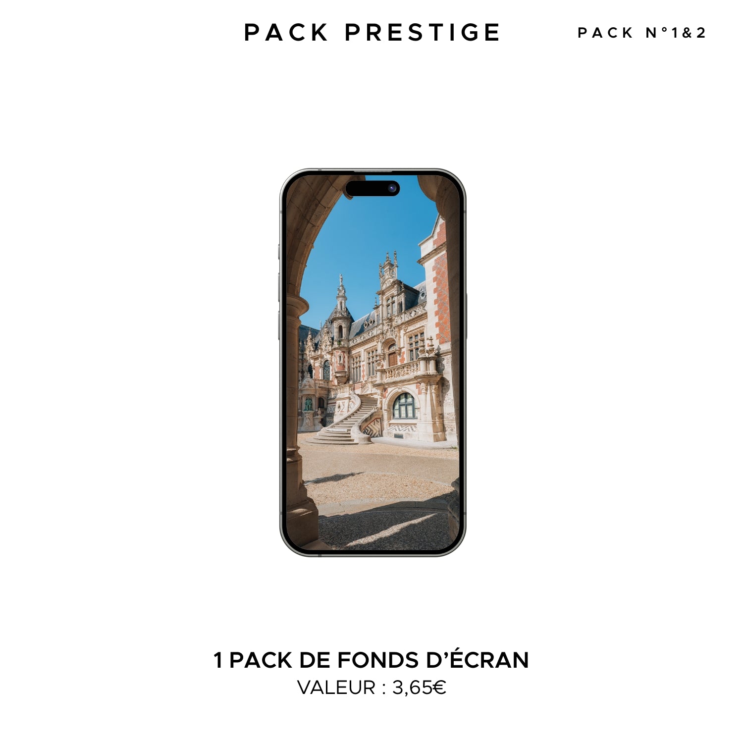 Pack prestige : Mon livre photo "À la découverte du patrimoine"