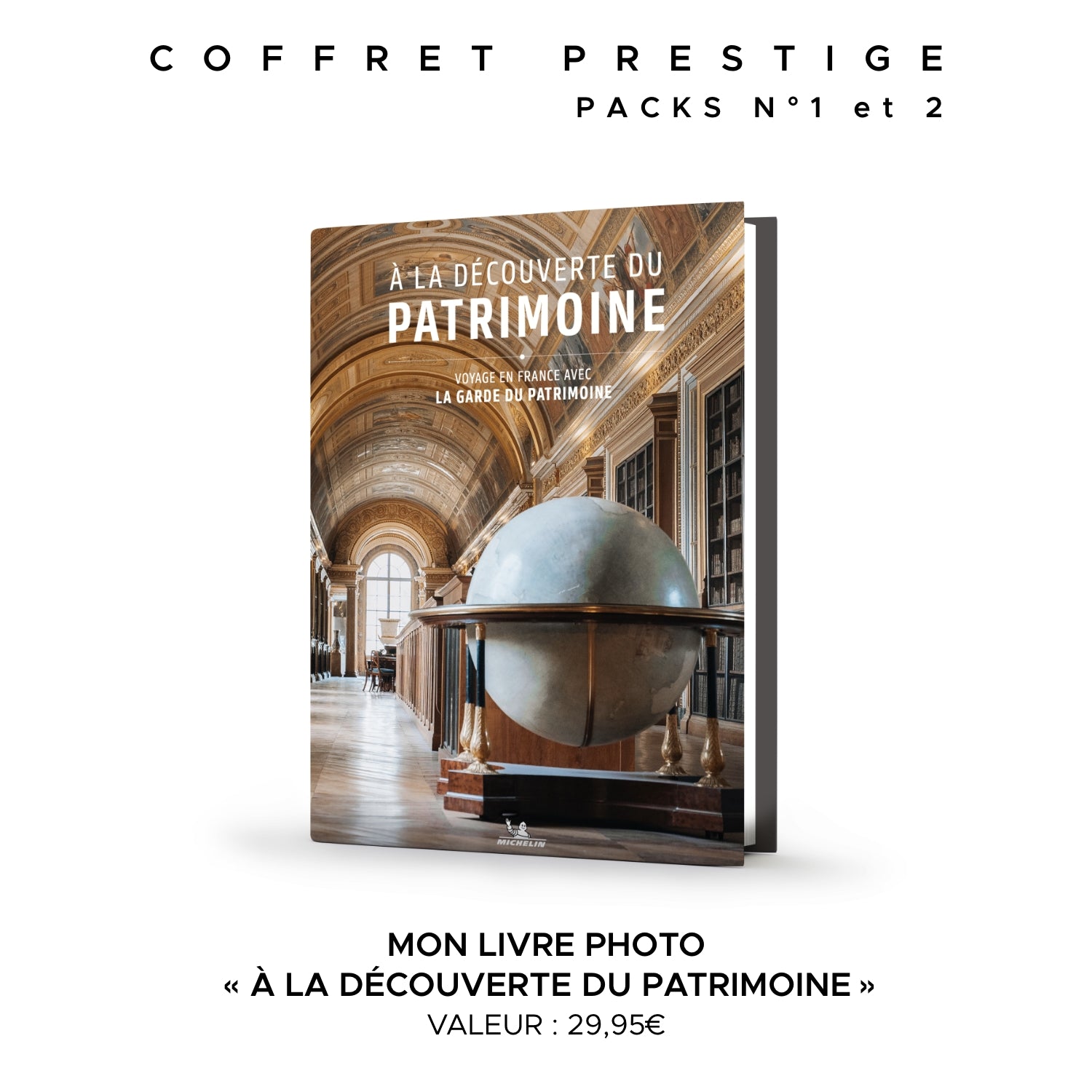 Coffret prestige : Mon livre photo "À la découverte du patrimoine"