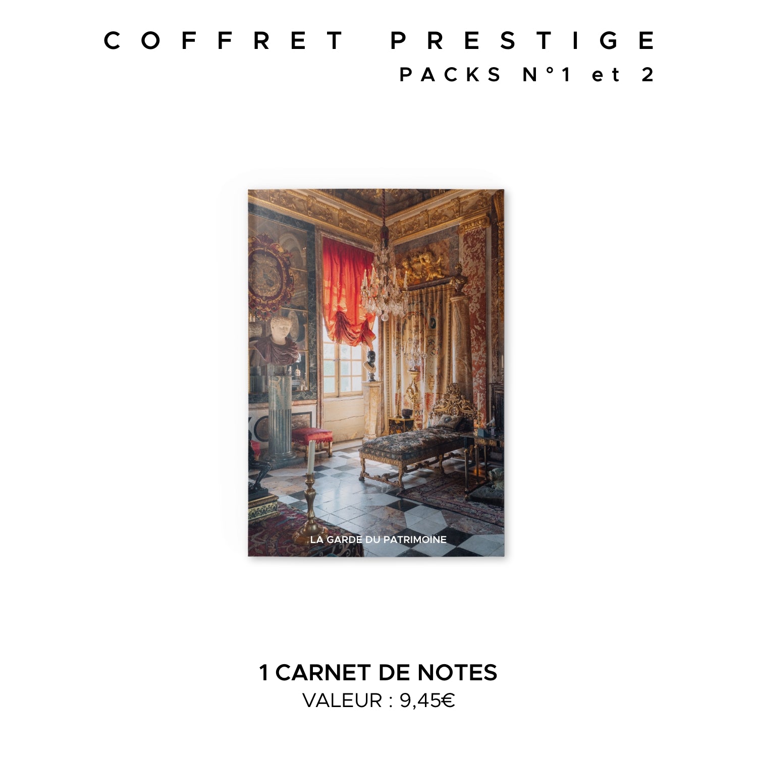 Coffret prestige : Mon livre photo "À la découverte du patrimoine"