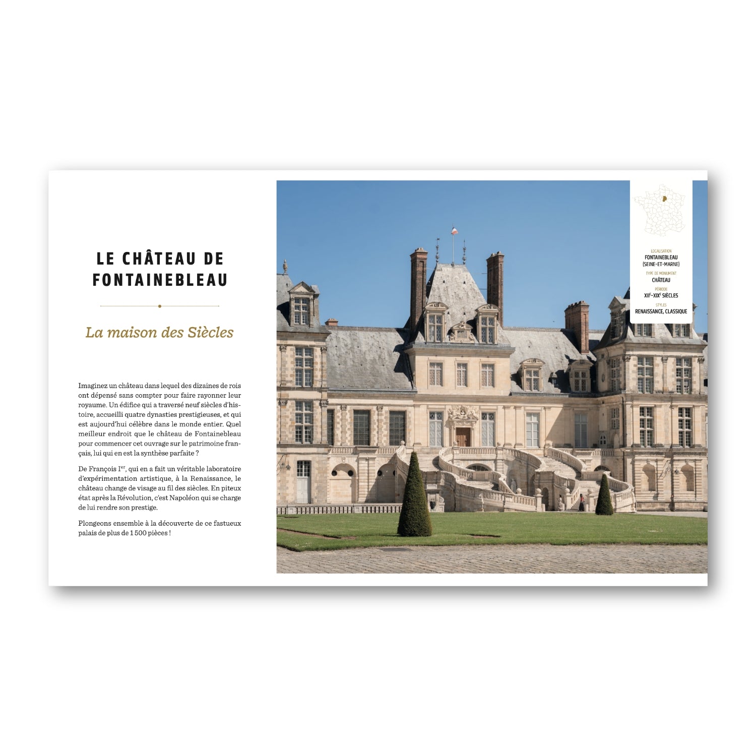 Pack prestige : Mon livre photo "À la découverte du patrimoine"